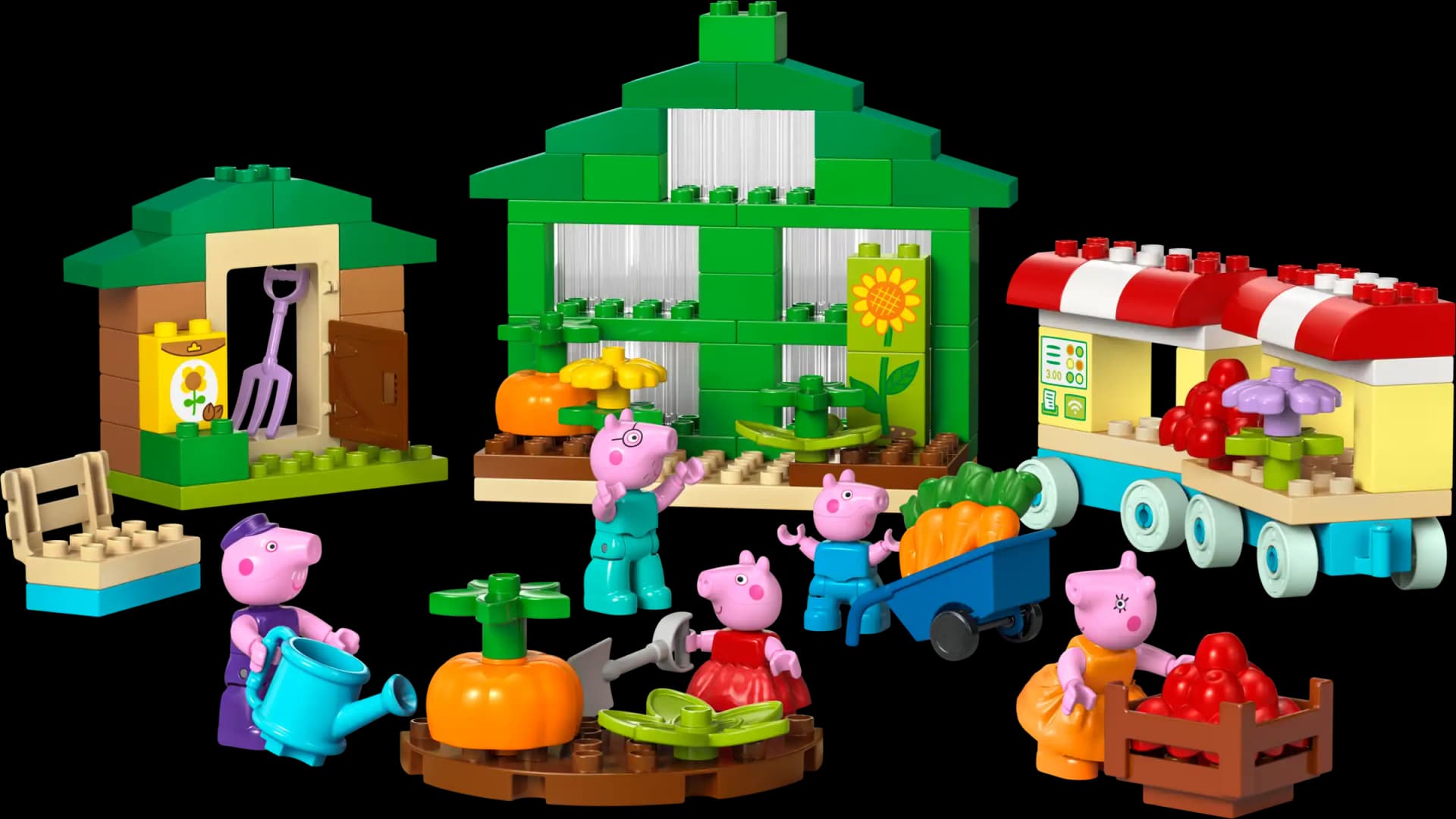 10461 ペッパピッグ グランパピッグの畑と温室 - デュプロ (2025年}