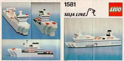 1581 Silja Line Ferry - フェリー (1981年}