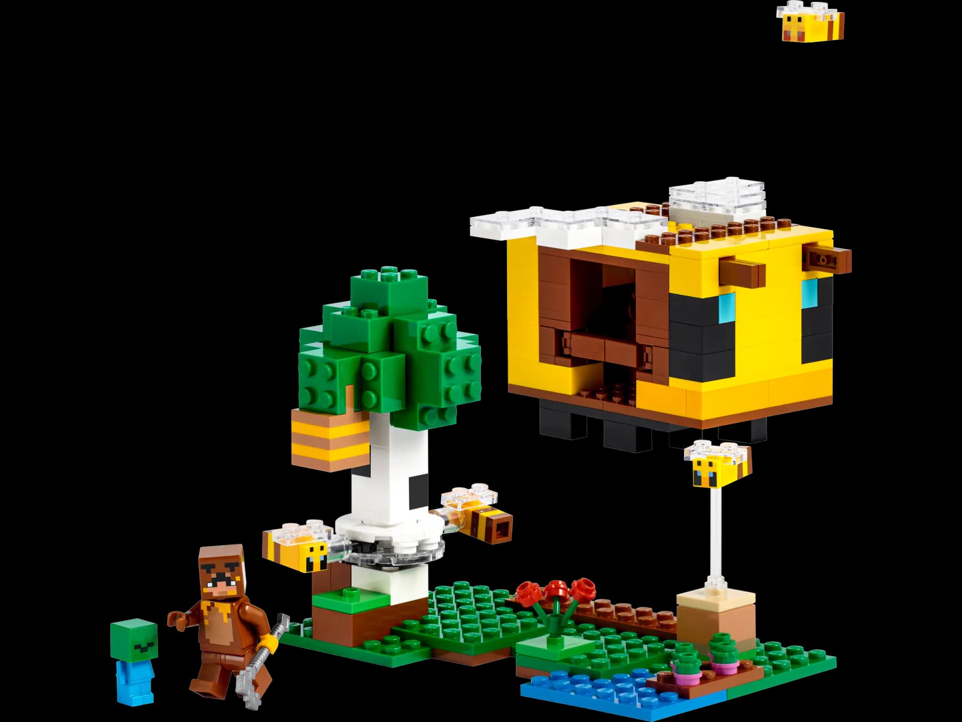 21241 ハチのコテージ - マインクラフト (2023年}