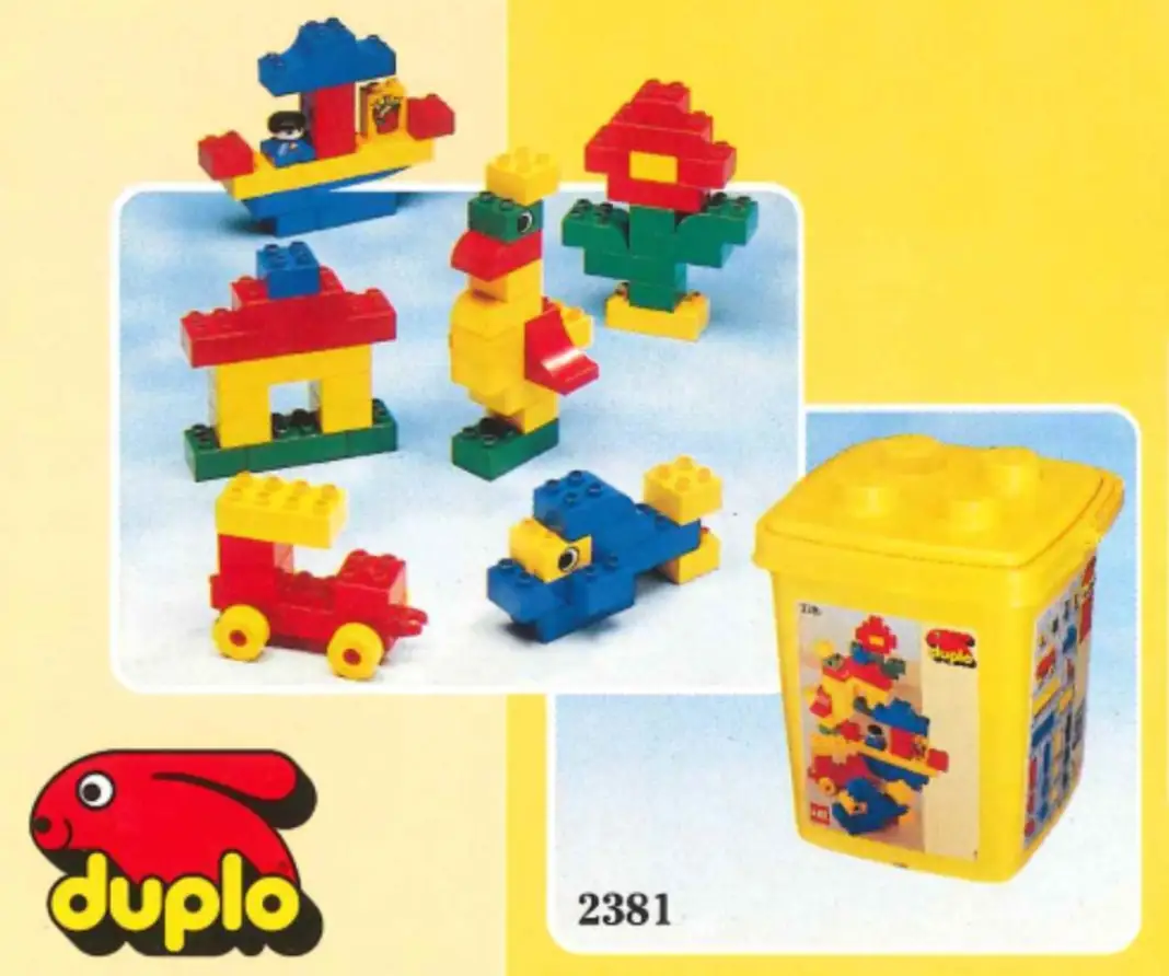 2381 Bucket of Bricks - 基本セット (1991年}