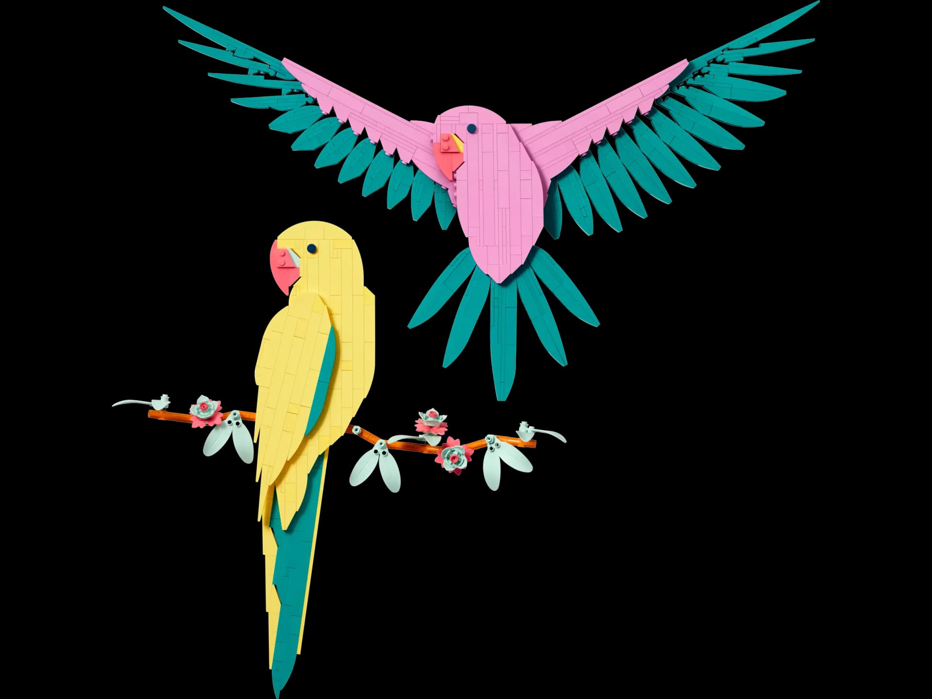 31211 動物コレクション – コンゴウインコ - レゴアート (2024年}