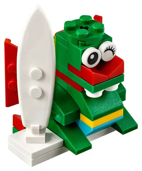 40281 ドラゴン サーフィン - マンスリーミニモデルビルド (2018年}