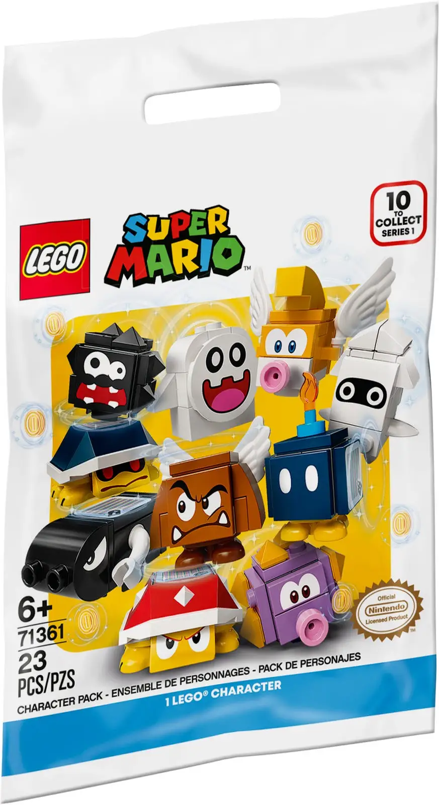 71361 Character Pack Series 1 - Random Bag - スーパーマリオ (2020年}