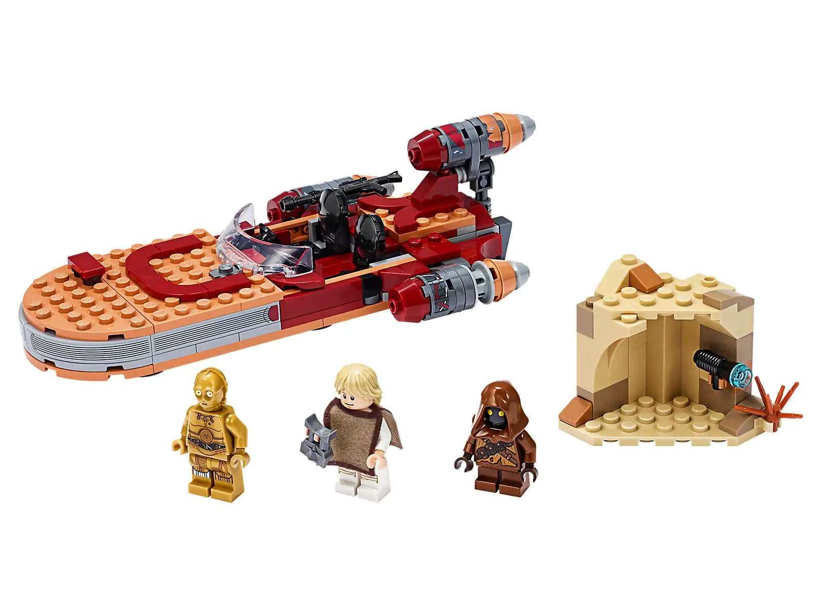 75271 ルーク・スカイウォーカーのランドスピーダー - スター・ウォーズ (2020年}