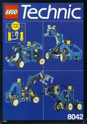 8042 テクニック基本セット(エアーポンプシステム) - ユニバーサルビルディングセット (1993年}