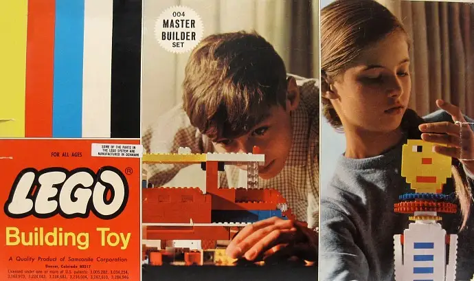 レゴ 004-1 Master Builder Set サムソナイト