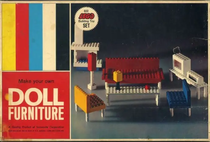レゴ 022-2 Doll Furniture サムソナイト