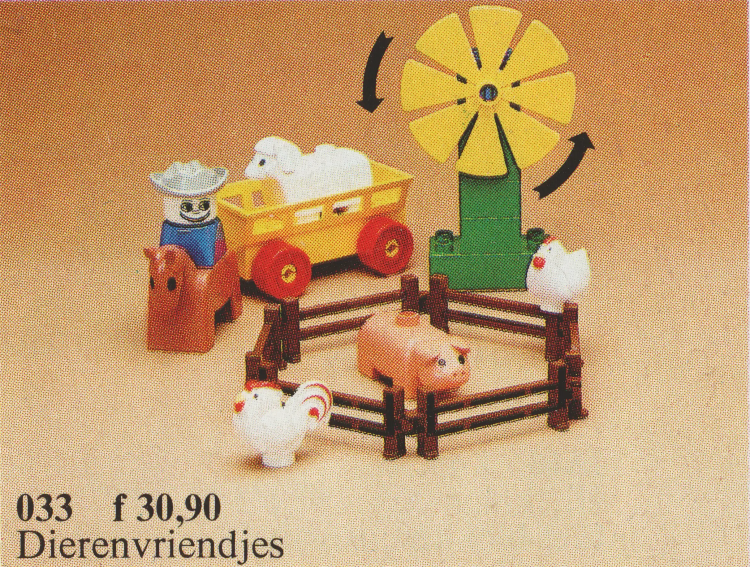 レゴ 033-1 Farm Animals 街