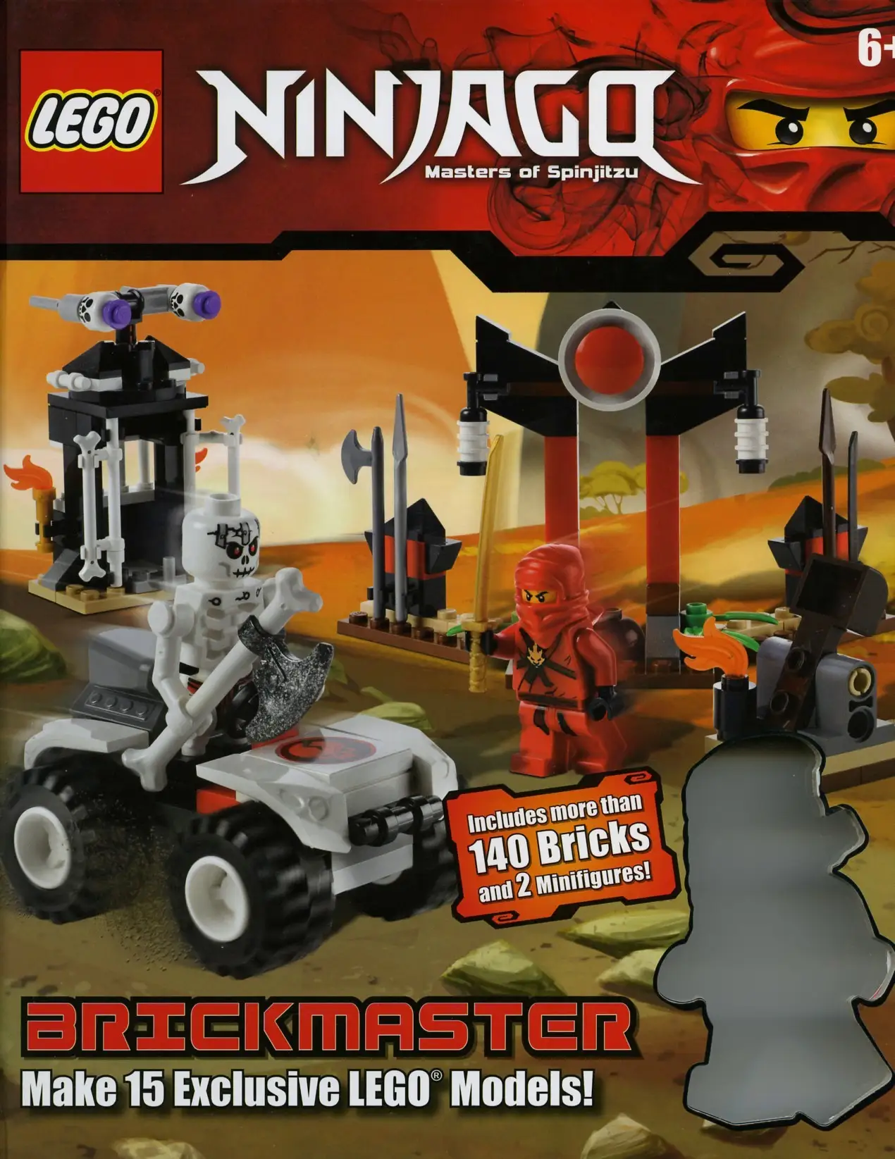 レゴ 0756682762-1 Ninjago: Brickmaster 書籍