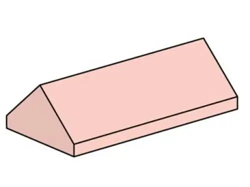 10007 2 x 4 Sand Red Ridge Roof Tiles Steep Slope 10007 2 x 4 Sand Red Ridge Roof Tiles Steep Slope - Bulk Bricks (2001年}