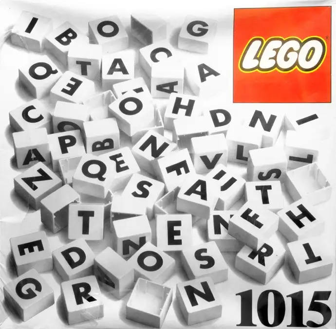 レゴ 1015-1 Letters Large エクスプロア