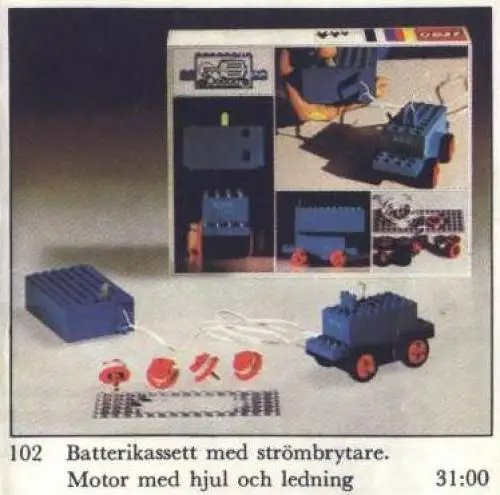 102 4.5V Motor Set - 4.5V (1968年}