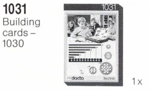 1031 Building Cards - 1030 - 補足品 (1983年)