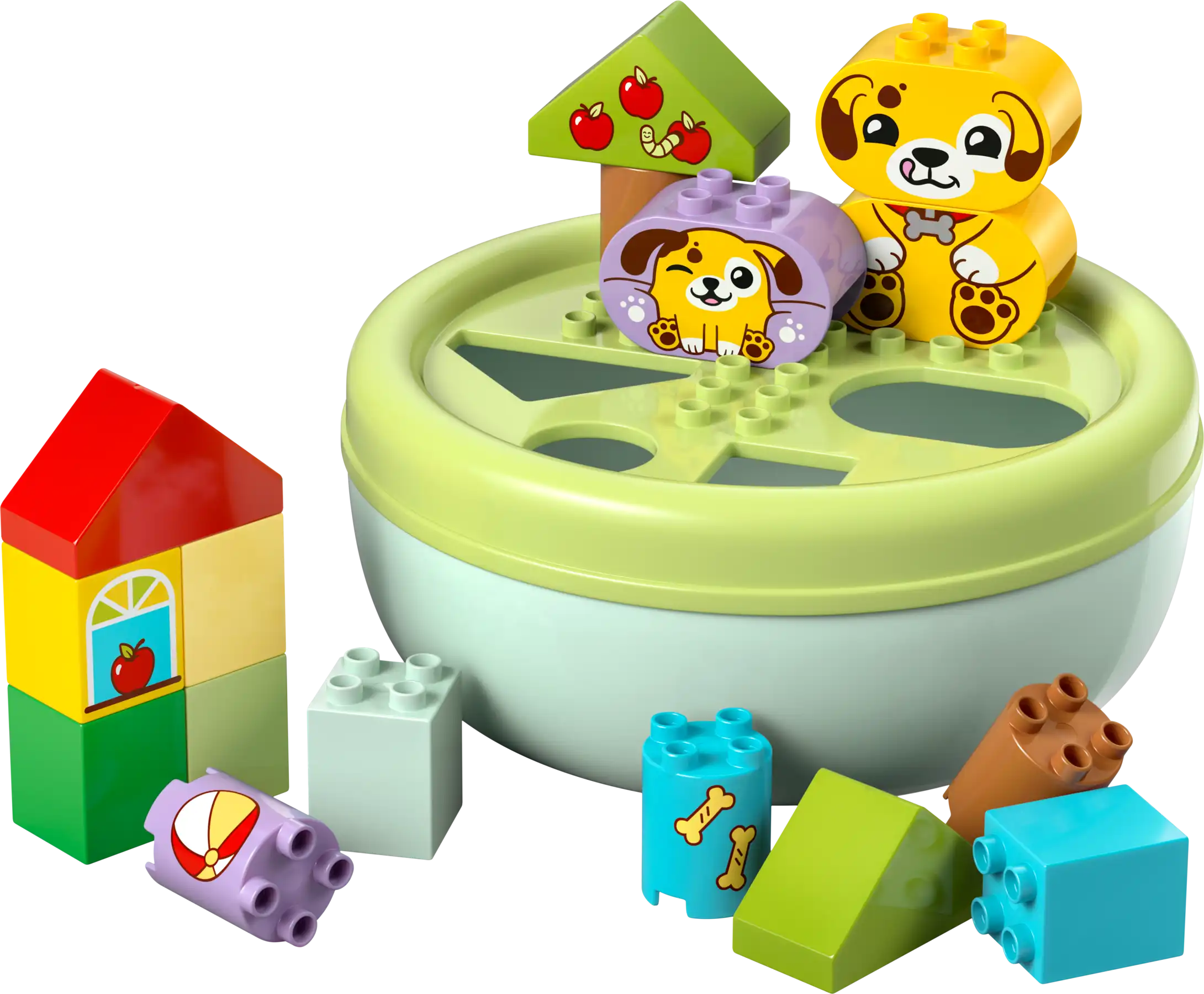 10441 ワンちゃんのおうちと型はめパズル - デュプロ (2025年)