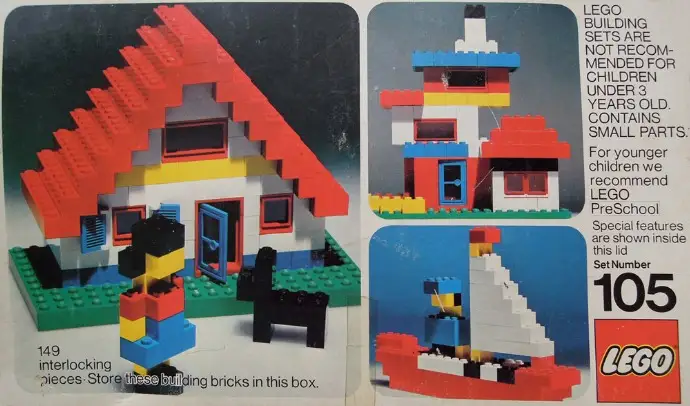 レゴ 105-2 Building Set 基本セット