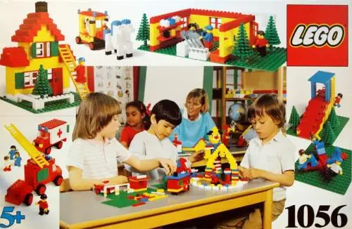 レゴ 1056-1 Basic School Pack - 773 elements with teacher's manual ユニバーサルビルディングセット