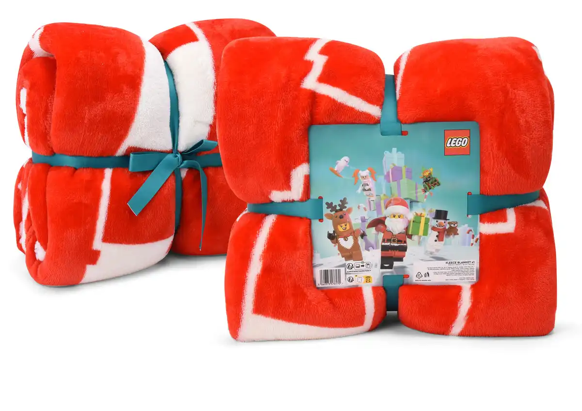 レゴ 106141-1 Candy Cane Fleece Blanket キッチン・寝具