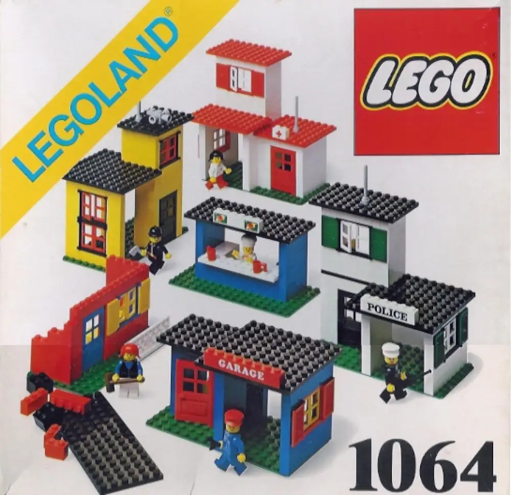 レゴ 1064-1 Dacta Buildings 街