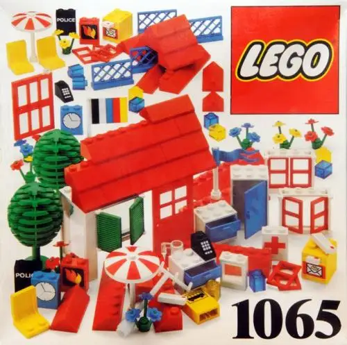 レゴ 1065-1 House Accessories - 182 elements ユニバーサルビルディングセット