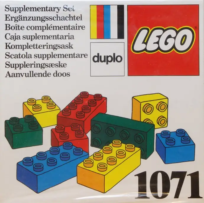 1071 Bricks 2 x 2 and 2 x 4 - エクスプロア (1986年)