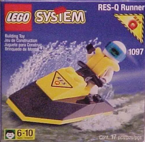 レゴ 1097-1 レスキュージェットスキー レスキュー