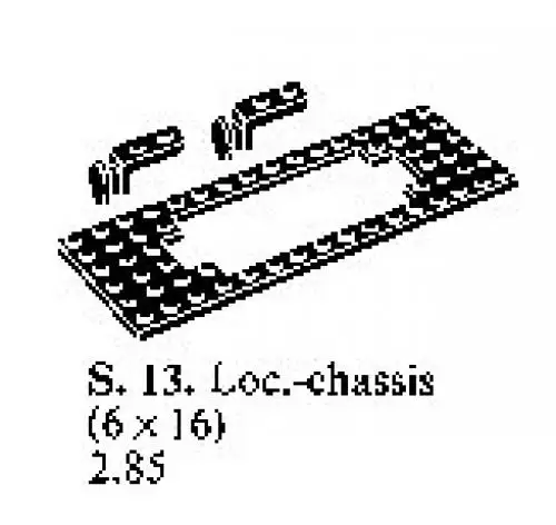 レゴ 1113-1 Motor Frame and Couplers サービスパック