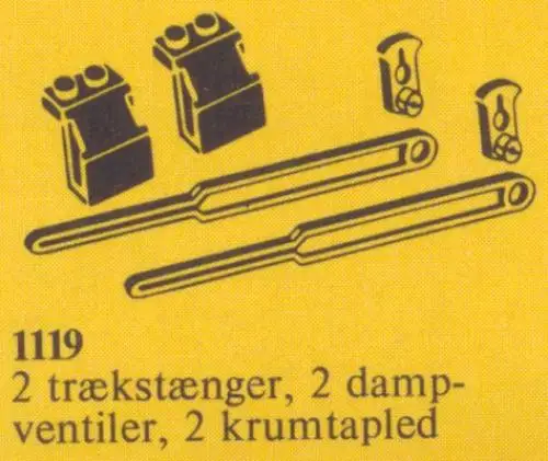レゴ 1119-1 Locomotive Piston Assemblies トレイン