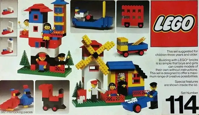 レゴ 114-1 Universal Building Set 基本セット