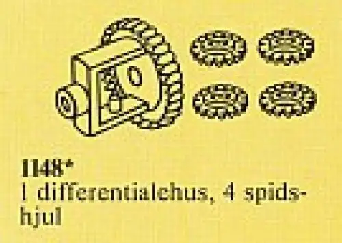 レゴ 1148-1 Differential テクニック