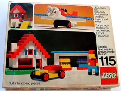 レゴ 115-1 Building Set 基本セット