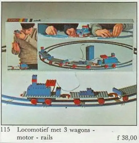 レゴ 115-2 Starter Train Set with Motor 4.5V