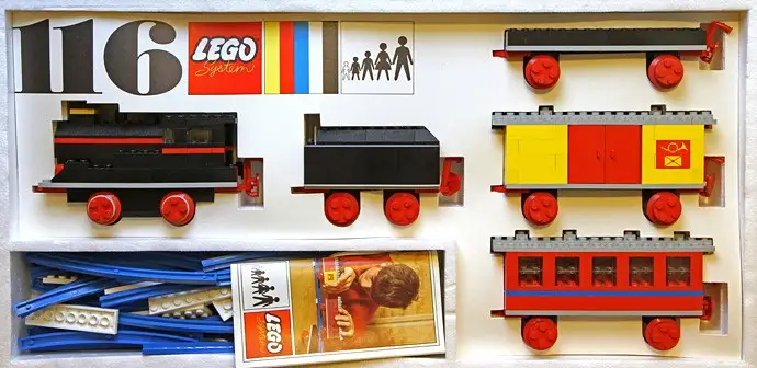 レゴ 116-1 Starter Train Set with Motor 4.5V