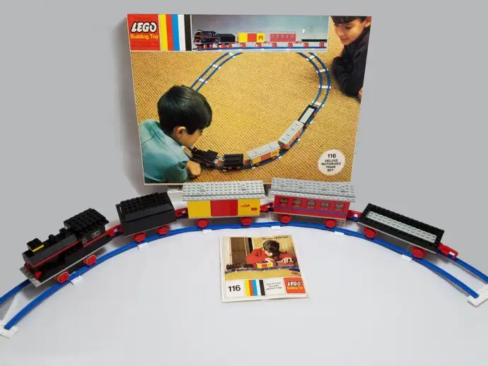 レゴ 116-2 Deluxe Motorized Train Set 4.5V