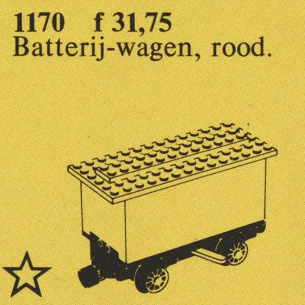 レゴ 1170-1 Replacement Train Battery Tender トレイン