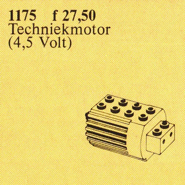 レゴ 1175-1 4.5v TECHNIC Motor テクニック