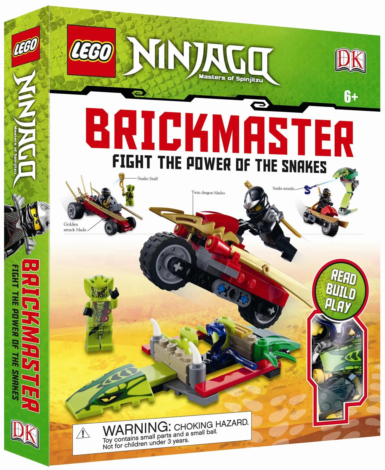 11903 Ninjago: Brickmaster: Fight The Power Of The Snakes 11903 Ninjago: Brickmaster: Fight The Power Of The Snakes - 書籍 (2012年}