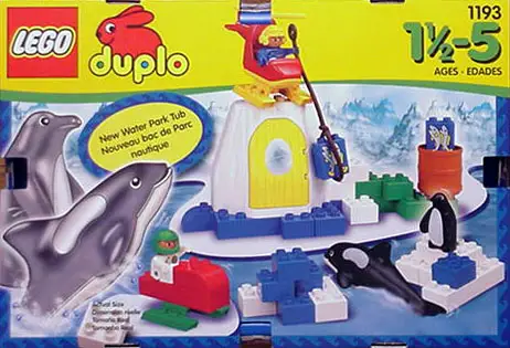 レゴ 1193-1 Water Park Tub 街