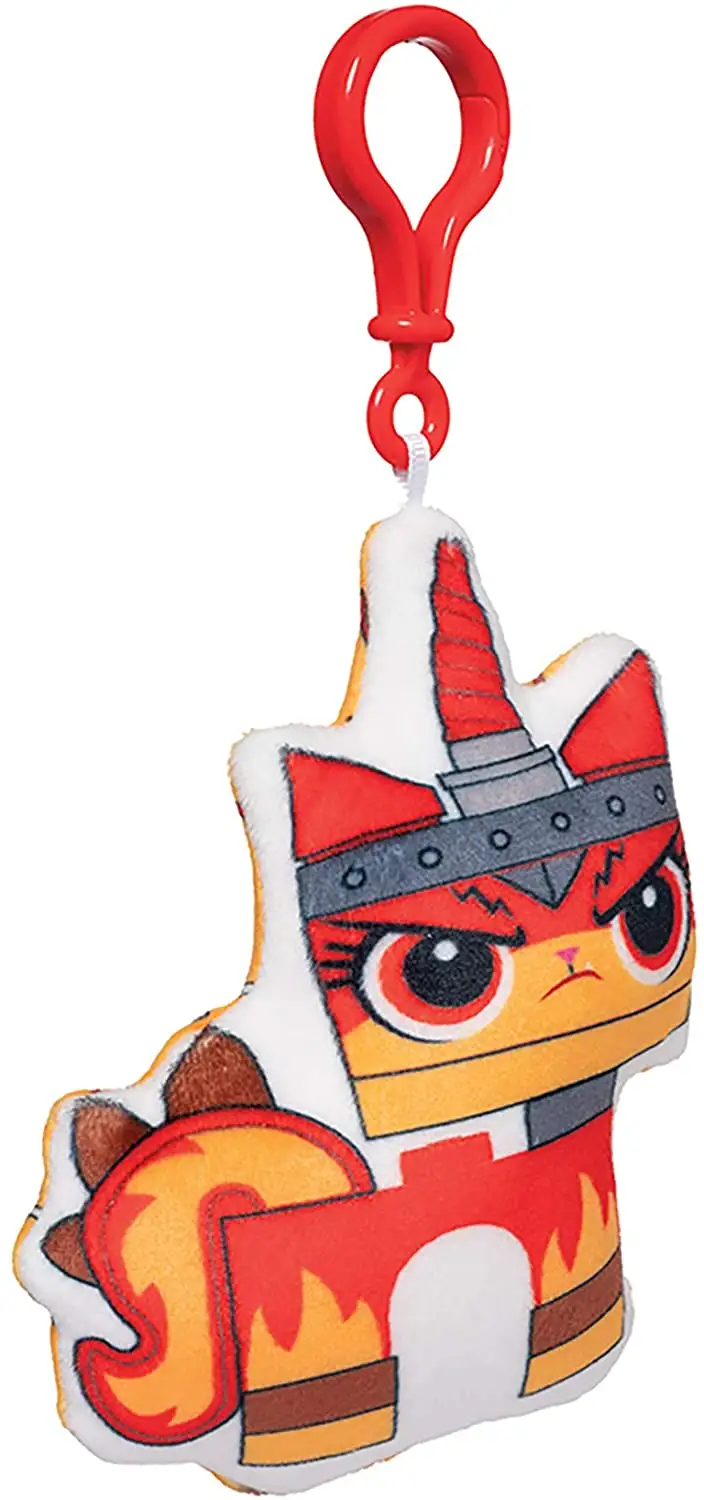 レゴ 11964494125-1 The LEGO Movie 2: Angry Unikitty Plush Clip バッグタグ