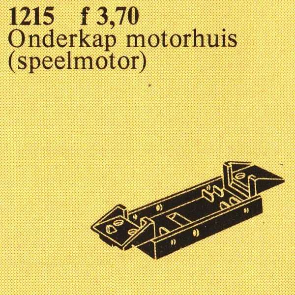 レゴ 1215-1 Train Motor 4.5V Type II Lower Housing トレイン