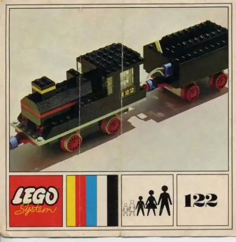 122 Loco and Tender - 4.5V (1969年}
