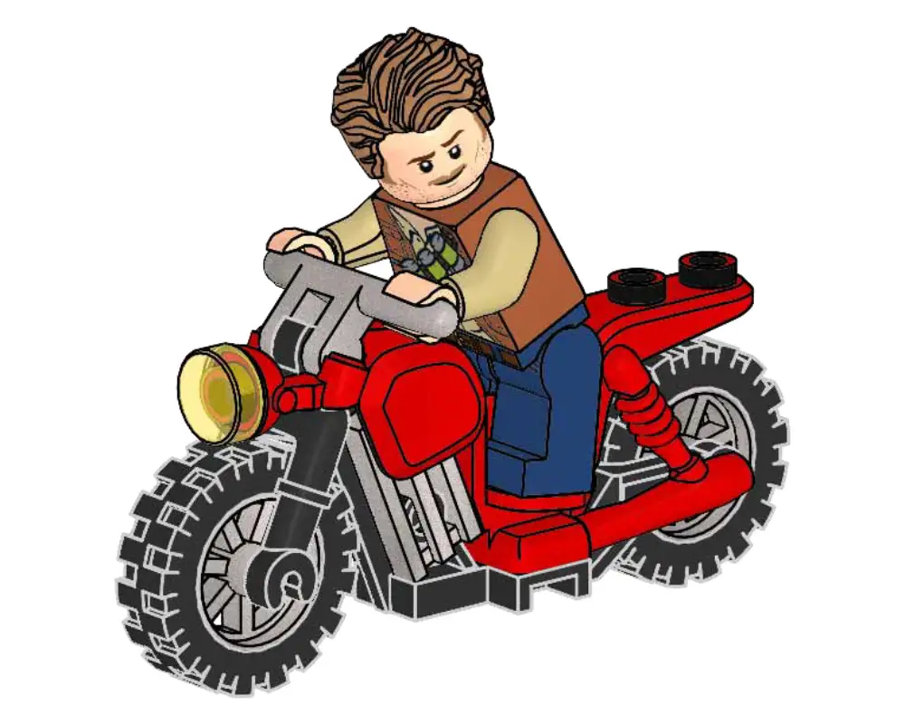 レゴ 122114-1 Owen Grady and Red Motorbike ジュラシックワールド