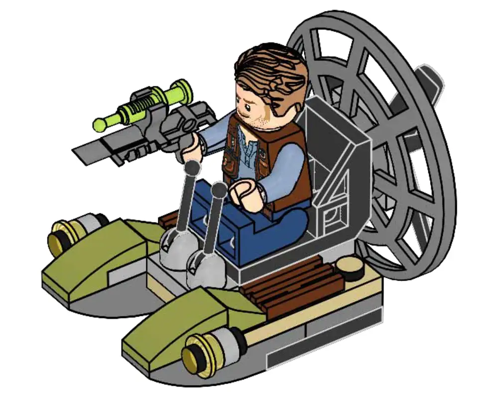 レゴ 122220-1 Owen with Airboat ジュラシックワールド