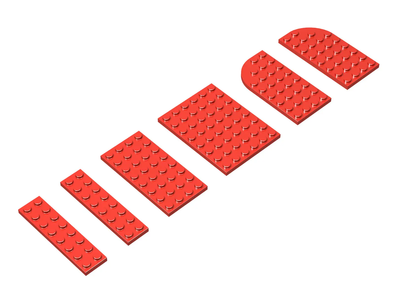 レゴ 1225-2 Mixed Plates Parts Pack 補足品