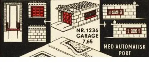 レゴ 1236-2 Garage タウンプラン