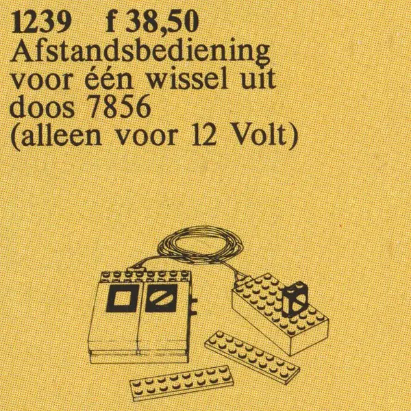 レゴ 1239-2 Remote Control for Electric Points トレイン