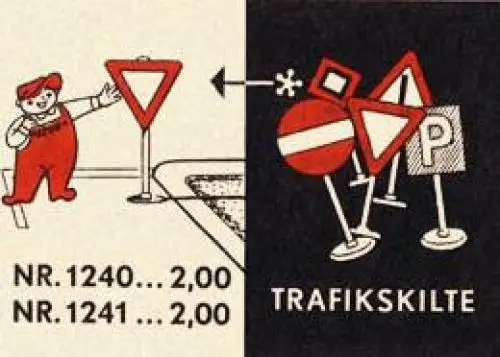 1241 8 Road Signs - 補足品 (1955年}