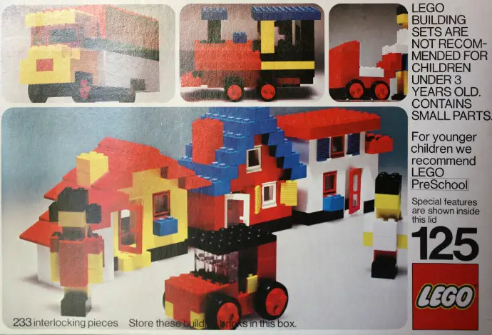 レゴ 125-2 Building Set 基本セット