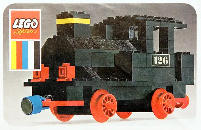 レゴ 126-1 Steam Locomotive (Push) 4.5V
