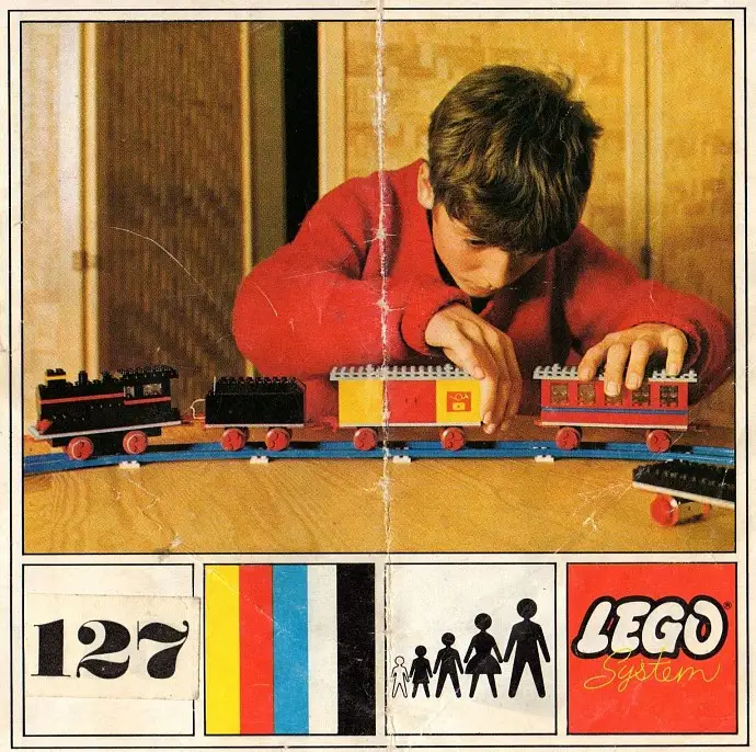 レゴ 127-1 Train Set 4.5V