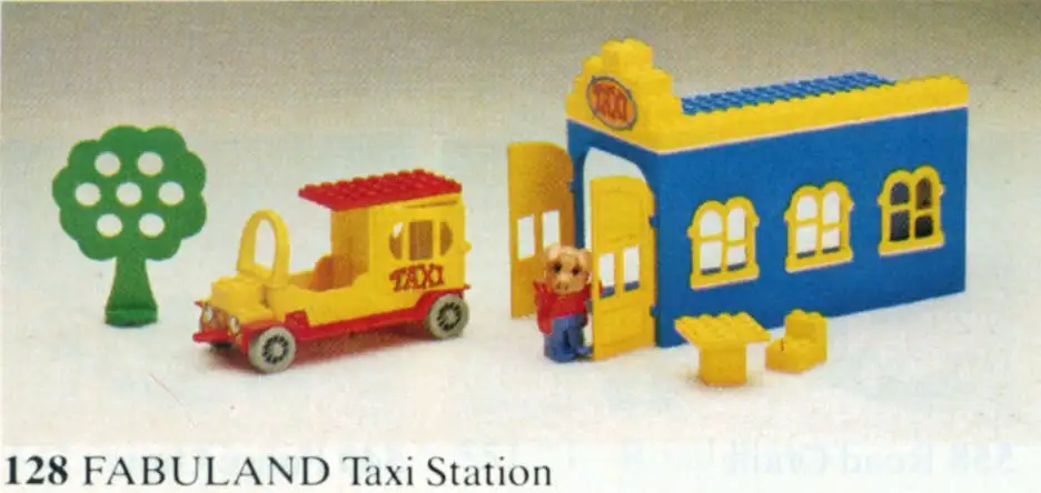 レゴ 128-1 Taxi Station ファブュランド